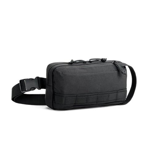 EDINBURGH. Gürteltasche aus hochdichtem 600D-Recyclingpolyester und 210D-Recyclingpolyesterfutter