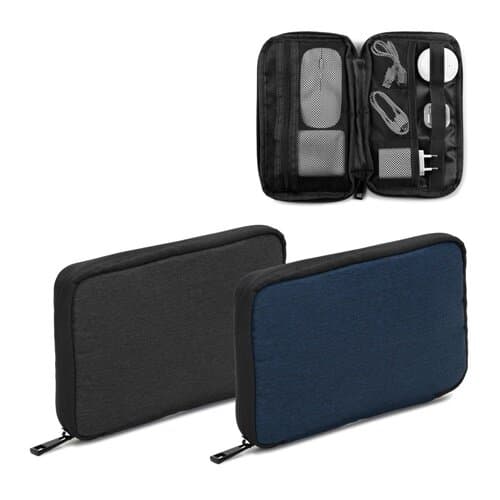 Newcastle BAG. Tasche aus hochdichtem, recyceltem 600D-Polyester mit geräumigem Hauptfach für die Organisation von technischem Zubehör