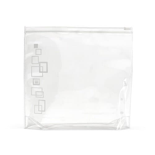 VALENTINA. Kulturbeutel aus transparentem PVC