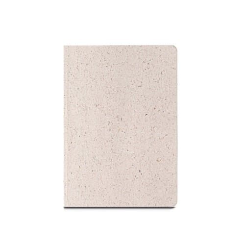 ORGANIC SEMI-RIGID. Notizbuch A5 mit semi-flexiblem Cover aus Elefantendung (80%)