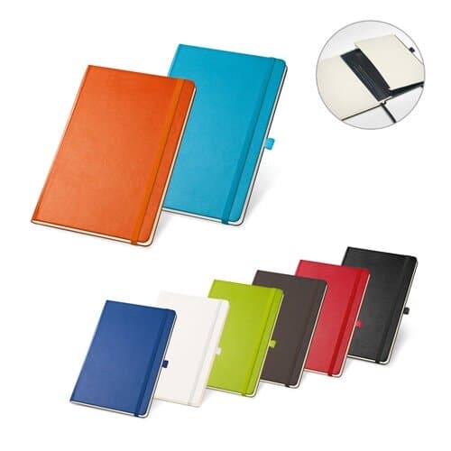 TWAIN. Notizbuch A5 mit linierten Blättern in Elfenbeinfarbe