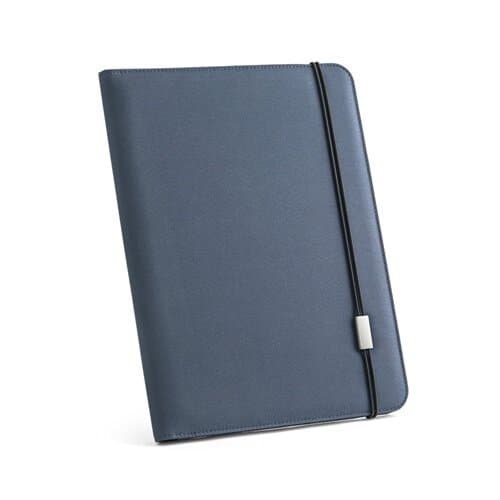 EMERGE FOLDER II. A4 Mappe aus recyceltem Polyester (100% rPET) 300D mit elastischem Verschluss