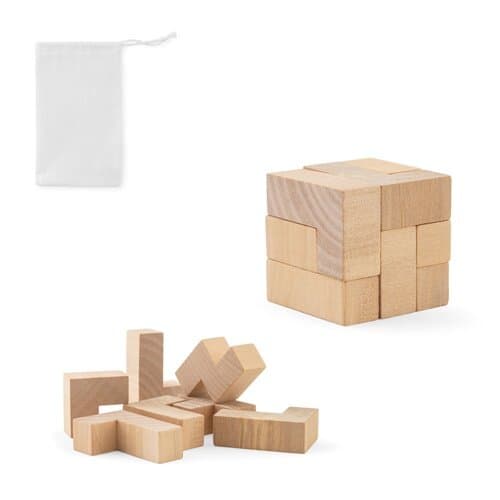OMBER. Holzpuzzle bestehend aus 7 Teilen