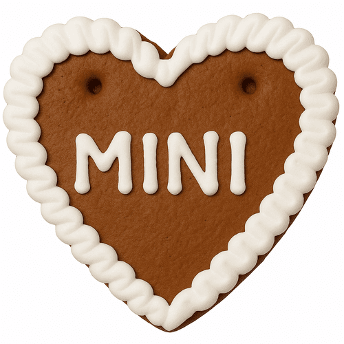 Lebkuchenherzen Mini