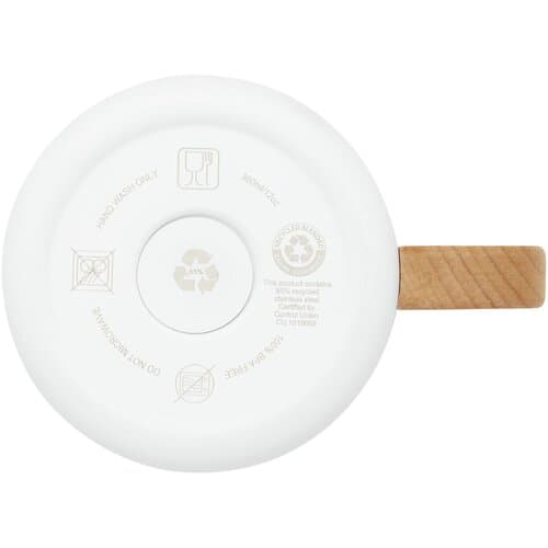 Bjorn RCS-zertifizierter Becher aus recyceltem Edelstahl mit Kupfer-Vakuumisolierung, 360 ml