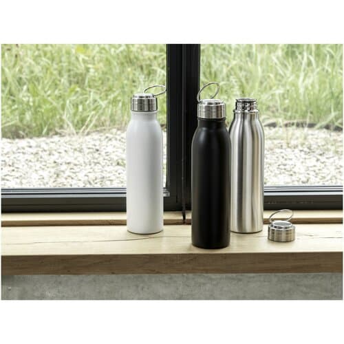 Harper 720 ml RCS-zertifizierte Sportflasche aus Edelstahl mit Metallschlaufe