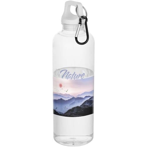 Oregon 750 ml RCS-zertifizierte Trinkflasche aus recyceltem Kunststoff mit Karabinerhaken