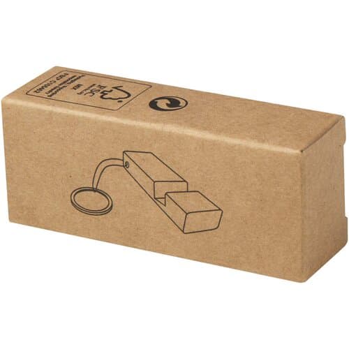 Bosona Smartphonehalterung mit Schlüsselanhänger aus Bambus