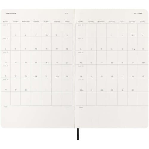 Moleskine Softcover 12 Monate Wochenkalender L