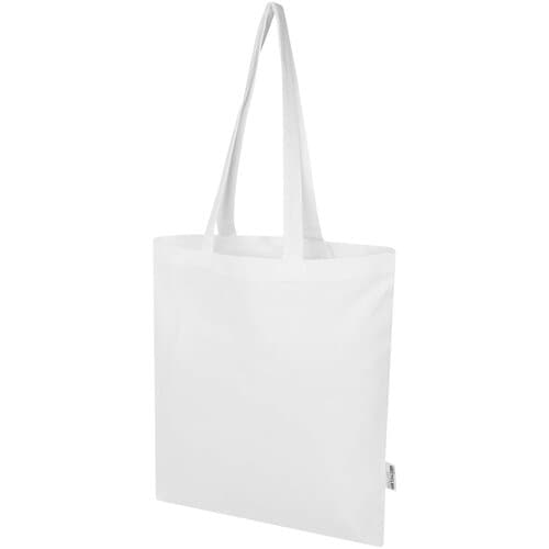 Peru Blend 180 g/m² Tragetasche aus GRS recycelter Baumwolle 7L