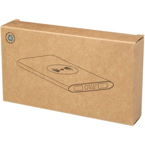 Juice 8000 mAh Typ-C kabellose Powerbank aus recyceltem Aluminium