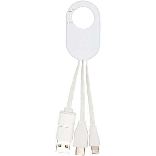 Troop 4-in-1 Ladekabel aus recyceltem Kunststoff