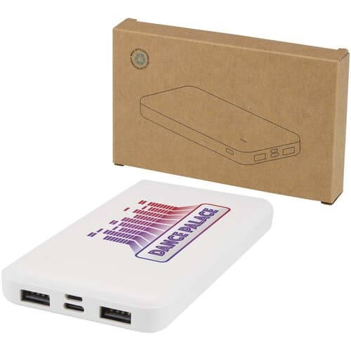 Intan 10 W 10.000 mAh Powerbank aus recyceltem Kunststoff
