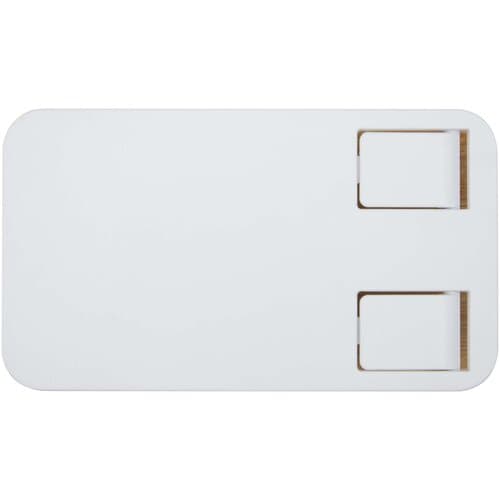 Alfirk Klappbare Smartphonehalterung aus recyceltem Kunststoff mit Bambusdetails