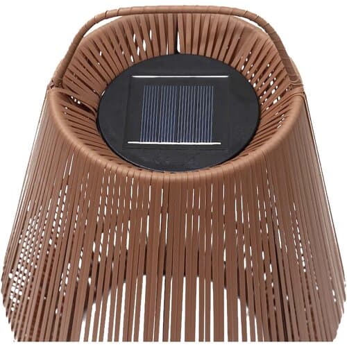 Originalhome Lampion tragbare Laterne aus recyceltem Material