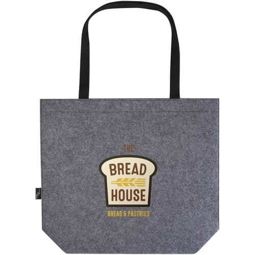 Felta Tragetasche mit Zwickel aus recyceltem GRS-Filz 20 L