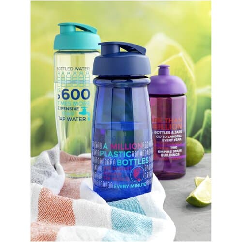 H2O Active® Pulse 600 ml Sportflasche mit Klappdeckel
