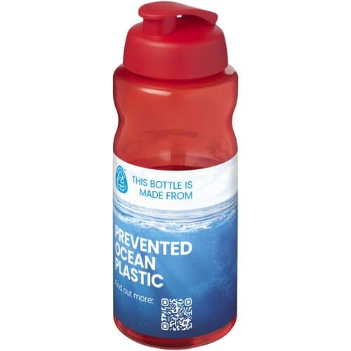 H2O Active® Eco Big Base 1L Sportflasche mit Klappdeckel