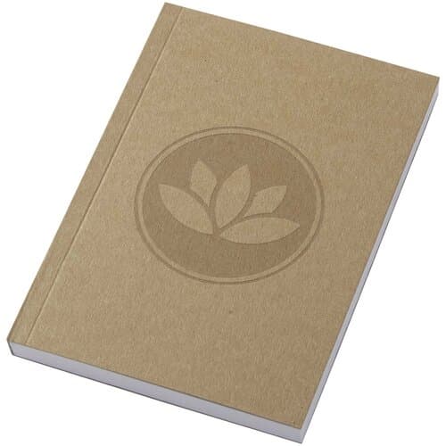 Novella Austen A6 Softcover Notizbuch aus recyceltem Kraftpapier – 100 Blatt