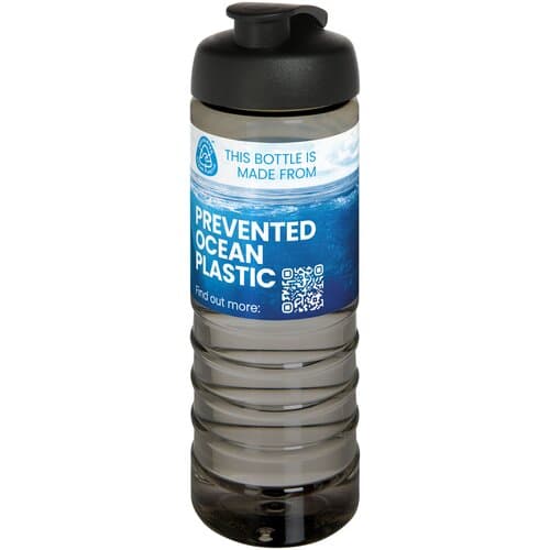H2O Active® Eco Treble 750 ml Sportflasche mit Stülpdeckel