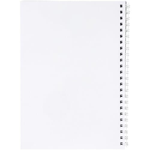 Desk-Mate® A5 Notizbuch mit Kunststoff Cover und Spiralbindung