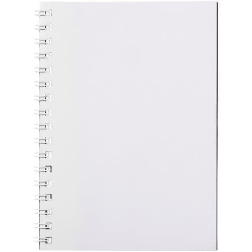 Desk-Mate® A6 Notizbuch mit Kunststoff Cover und Spiralbindung