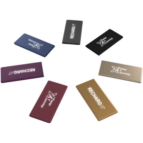 SCX.design P15 5000 mAh Powerbank mit Leuchtlogo