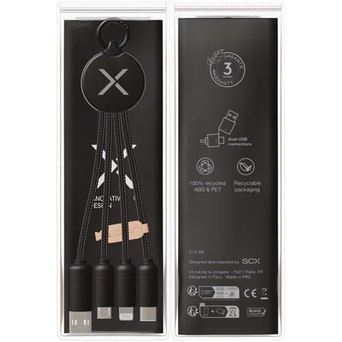 SCX.design C14 20W 5-in-1 Ladekabel