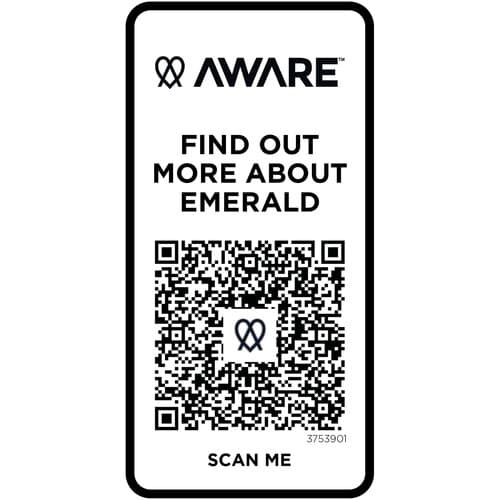 Emerald Aware™ Polo Unisex aus recyceltem Material