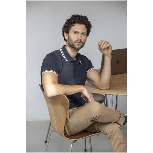 Amarago Polo mit abgesetztem Rand für Herren