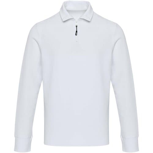 Zeus Langarm Poloshirt Unisex mit Reißverschluss