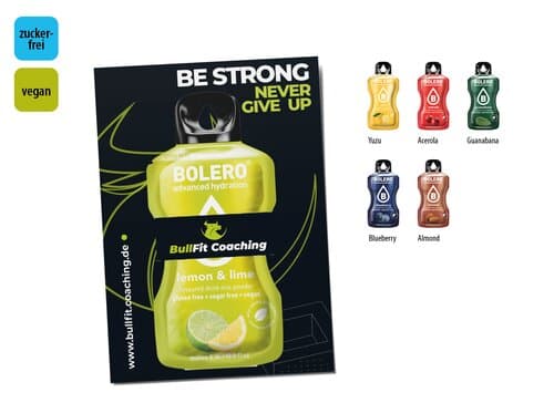 BOLERO Drinks Werbekarte