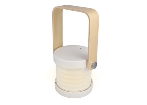 Coollux Multifunktions-LED-Lampe mit Bambusgriff
