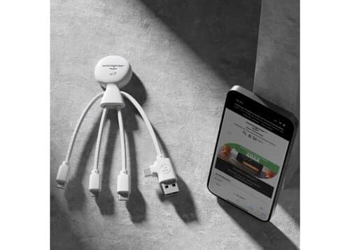 2099 | Xoopar Mr. Bio Smart Charging cable with NFC