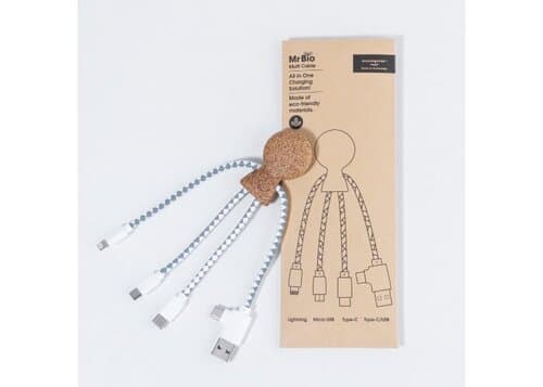 Xoopar Mr. Bio Cork Charging Cable