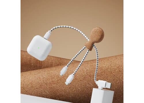 Xoopar Mr. Bio Cork Charging Cable