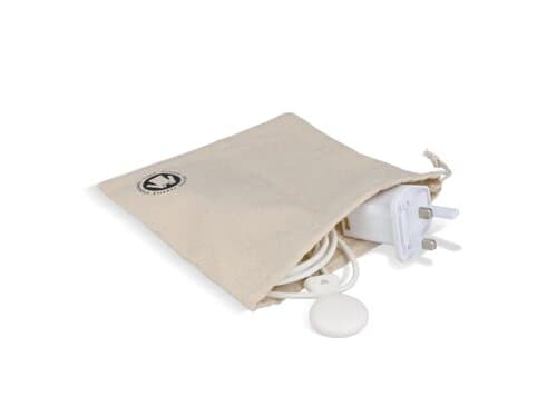 2090 - Xoopar Mr. Bio Langes Ladekabel + UK Stecker Adapter