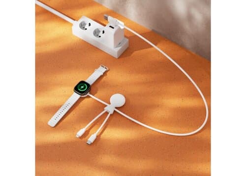 Xoopar Mr. Bio Long Multi-Kabel für Apple/Samsung Watch 1 Meter