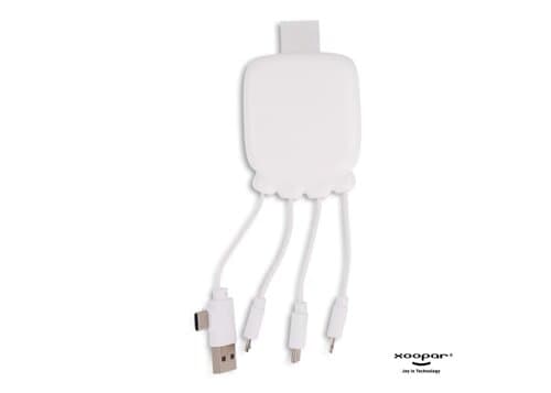 3192 | Xoopar Octopus Gamma 2 Powerbank with Bio Charging cable 3000mAh