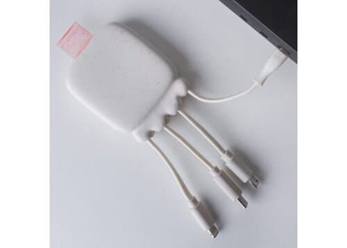 3192 | Xoopar Octopus Gamma 2 Powerbank with Bio Charging cable 3000mAh