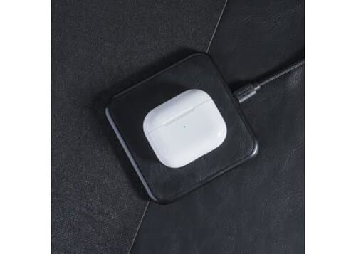 2259 | Xoopar Iné Wireless Fast Charger - Recycled Leather 15W