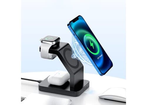 2708 | Xoopar Icon 3 in 1 Magnetic Wireless charger