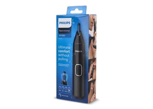 NT5650|Philips Nasen-, Ohren- und Augenbrauentrimmer mit 5 Zubehörteilen