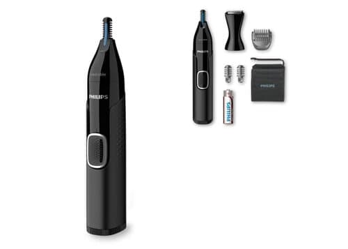 NT5650|Philips Nasen-, Ohren- und Augenbrauentrimmer mit 5 Zubehörteilen