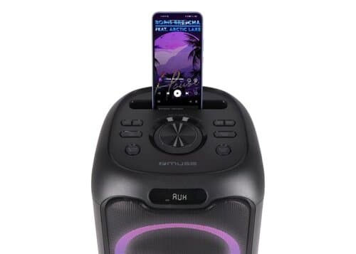 M-1803 | Muse Party-Lautsprecher mit Mikrofon 150W