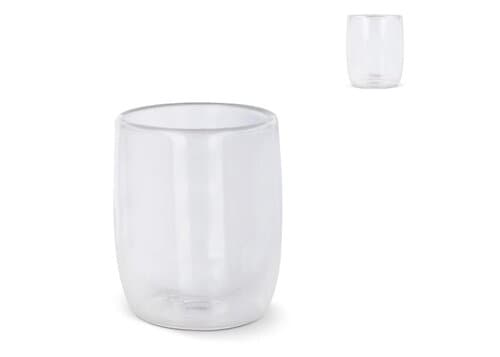 Doppelwandiges Kaffeeglas Marian 230 ml