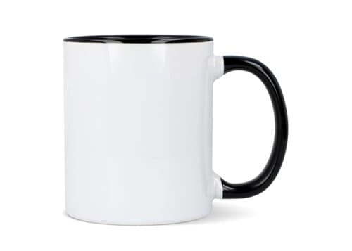 Oslo Sublimationsbecher farbig innen & Griff 300ml