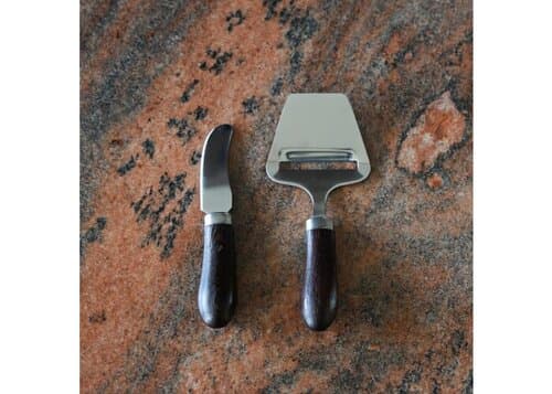 Sagaform Astrid Käseschneider und Buttermesser 2 Stück