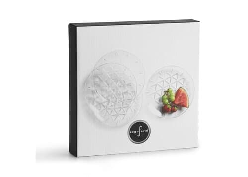 Sagaform Picknick-Tellerchen 4er-Pack