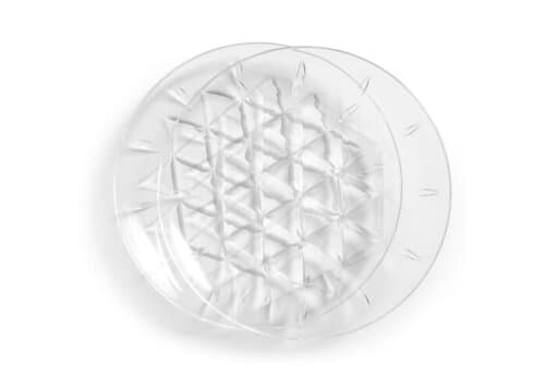 Sagaform Acryl Picknick großer Teller 2er-Set Ø26cm